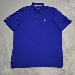 RLX Ralph Lauren Shirt Men XL Royal Blue Polo Golf Performance Activewear Casual