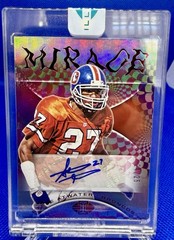 2020 Panini illusions Steve Atwater Mirage Encased auto #24/25 Denver Broncos