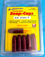 A-ZOOM Precision Metal SNAP CAPS – 44 COLT – New Package of 6