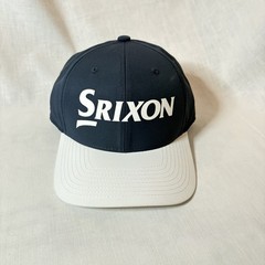 Srixon Golf Tour Tech Hat Adjustable Snapback Navy White Lightweight Cap NEW