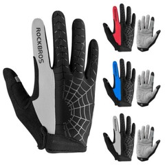 ROCKBROS Full Finger Gloves Touch Screen MTB Motorcycle Bicycle Cycling Gloves