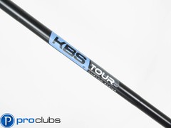 NEW KBS TOUR CUSTOM (MATTE BLACK / BLUE LABEL) 120 STIFF FLEX WEDGE SHAFT 510662