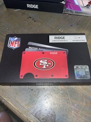 Wallet RFID Safe Slim Card Holder 12 Cards San Francisco 49ers Ridge Carry Chip