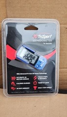 3D Trisport walking 3D Pedometer -By Realalt – W/ Clip & Strap Blue