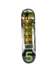Habitat 5 Years Of Sovereignty Black White Green Size 7.75″ Vintage NOS Deck