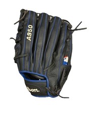 Wilson A950 Series All Position 12.5” Glove Black & Blue Left Hand Throw