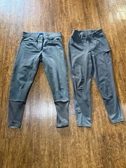Two Pairs Women’s Full Seat English Riding Breeches Small
