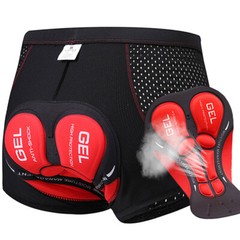 Men Women Cycling Shorts Bicycle Bike Underwear Pants Soft Sponge Gel 3D Padded