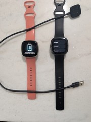 Fitbit Versa 3 and Sense 2 w/charger. Both are used but work.