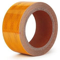 Reflective Tape 2” x 33 Ft DOT-C2 High Visibility Safety 2” x 33 Feet Yellow
