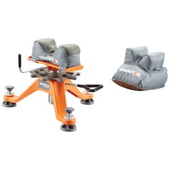 Champion Tri-Stance Shooting Rest w/Rear Bag Orange for Maximum Stability 40202