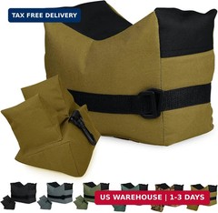 Twod Outdoor Shooting Rest Bags – Target Sports Bench Rest with Front & Rear Sup