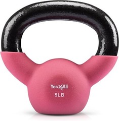 1X Single Cast Iron Neoprene Kettlebell 5/10/12/15/20/25/30/35/40/45/50/55/65lbs
