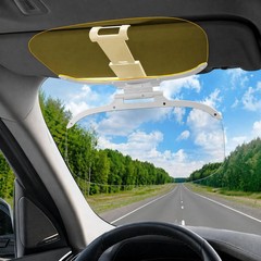 Universal Polarized Car Sun Visor Extender Clip-On UV Glare Protection Extension