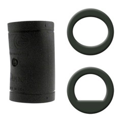 (10 Pack) Turbo Grips Bowling Finger Inserts Quad Classic Black *Pick size