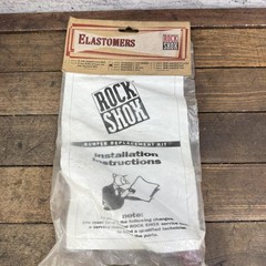 Vintage RockShox Indy C Elastomer Compression Bumper Kit Soft Red 65g MTB