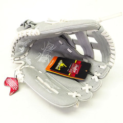 Rawlings 12.5″ Highlight Series Glove Right Hand Thrower HPF12HGW RHT Grey
