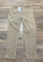 Nike Flex Dri-FIT Standard Fit Golf Pants Tan 34×30 Moisture Wicking AJ5489-247