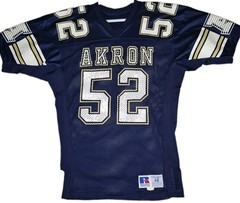 Vintage Men’s Size 48 (XL) Football Jersey Akron University Zips #52