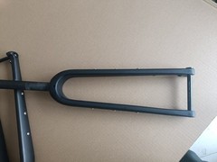 700C Carbon Road Bike Gravel Fork 1 1/8 Straight / Tapered Disc Thru axle 12mm