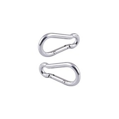 FITNESS MANIAC Strength Training Snap Hooks Gym Accessories 1 lbs, Chrome