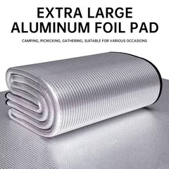 Portable Aluminum Foil Foam Camping Mat | Moisture-Proof Sleeping Pad