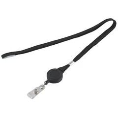 Manufacturer Varies Flat Neck Cord and Reel,Black 2XKJ9 Manufacturer Varies