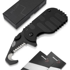 Boker Plus Rescom 2.0 Pocket Rescue Knife 2.09″ D2 Blade Zytel Handle ✔️ 01BO527
