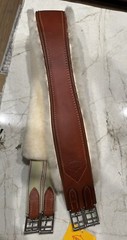 Edgewood 52″ Single End Elastic Girth – Sheepskin