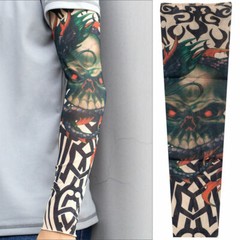 Cooling Tattoo Arm Sleeve Cover Basketball Outdoor Sport UV Sun Protection USA