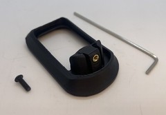 Polymer Flared Magwell for Gen 3 Glock 19/23 + P80C BLACK!