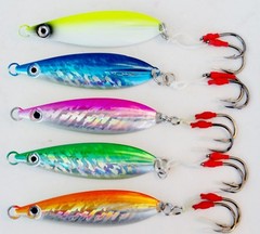 Fast Fall Vertical Keel Flat Knife Jigs 80g 100g 120g 160g 200g 250g