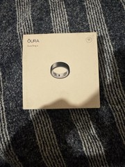 Oura Ring 4 Activity Tracker Ring Bluetooth Up to 7 Days Battery Black Size 11