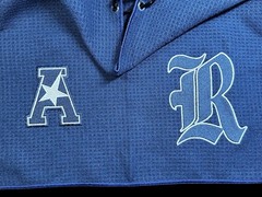 Rice University (2 Sides) Golf Towel / 8in x 16in (32k Stitches)