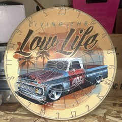Mac Tools Dart Board “ Living The Low Life” Low Rider Truck
