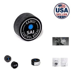 Break Cue Tip 15mm Pigskin Resin Spin Control Billiard Pool Leather