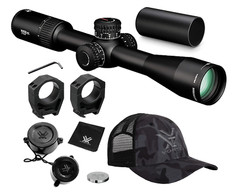 Vortex Optics Viper PST Gen II 5-25×50 Riflescope EBR-7C MRAD with Rings and Hat