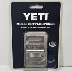 NEW YETI Molle Bottle Opener Stamped 1/8″ Stainless Steel Corrosion Resistant