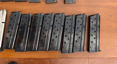 Mec-Gar 1911 9mm 9 Round Pistol Magazine – Blued
