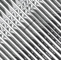 ALDILA NV Graphite Golf Club Iron Shafts Set – .370″ Tip – Sleek Black Finish