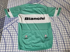 Vtg BIANCHI NALINI ITALIA ITALY CYCLING SHIRT JERSEY MAILLOT SIZE M/L Read