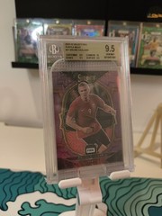Panini 2022-23 Select FIFA Erling Haaland #41 Terrace Purple Mojo BGS 9.5