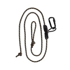 Muddy Outdoors Black Orange Safety Harness with Lineman Rope 300 lb Capacity