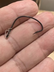 25 Eagle Claw 2/0 L150G HP Tournament Hooks Shaw Grigsby Bait Clip Bulk