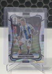 2026 Panini Prizm FIFA World Cup Gianluca Prestianni Silver Wave Prizm Argentina