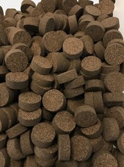 Cork Rings, Premium Dark Rubberized 1/2″ Solid, 10 Rings, Free U.S. shipping!