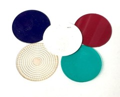 Red, Green, Blue, Opaque and Diffuse Lens for Flashlight Military MX-991/U (E1)