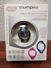 New MIO Triumph SE Heart Rate Calorie Monitor w/ two Interchangeable Bands Watch