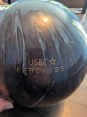 DV8 HELL RAISER TERROR Rare Bowling Ball 16 Lbs.