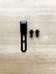 2.0 Metal Kydex Holster Belt Clip Hardware Waist Quick Detach Snap Lock Univrsal